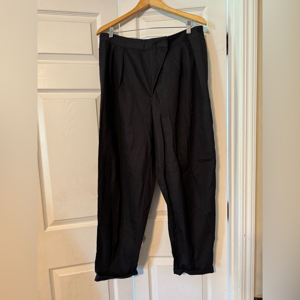 Amazon The Drop x SignedBlake Black Pleated Pants